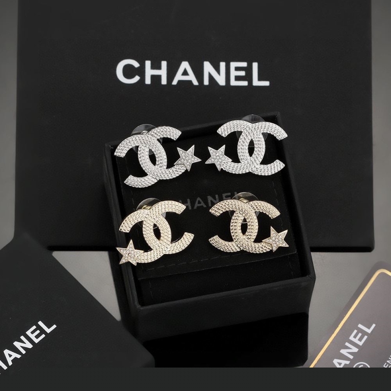 Ch*el earrings